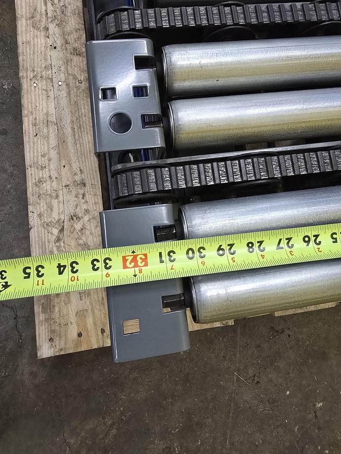 Used 2023 Intelligrated Zero Pressure MDR 710 Roller Conveyor RH DIVERT (#293)