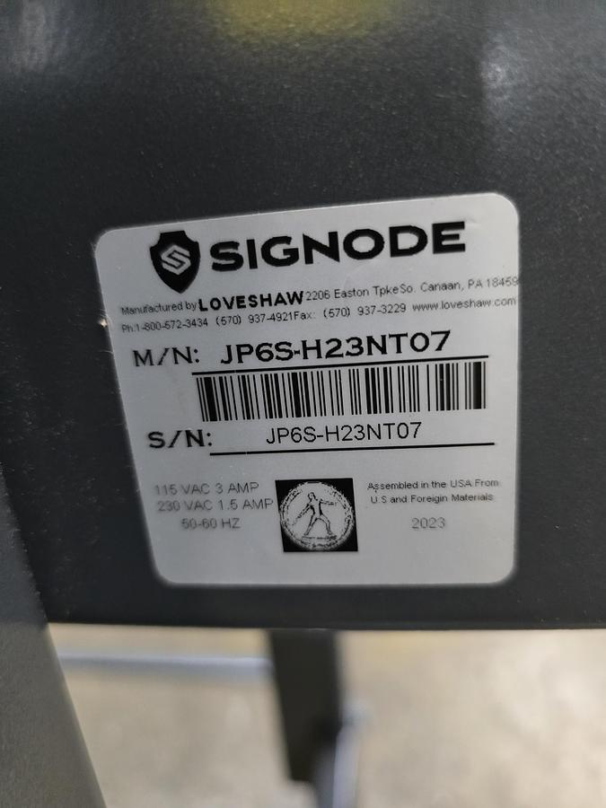 Used Signode Slider Bed Belt Conveyor 12" x 5' (#542)