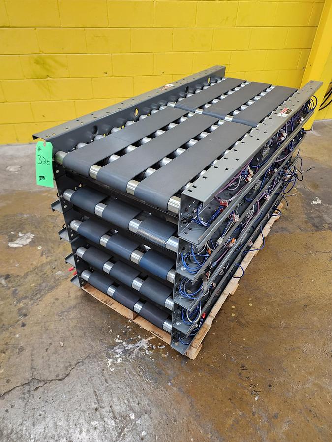 Used Intelligrated MDR Zero Pressure Accumulation Zone Conveyor 22" x 25' (#326)