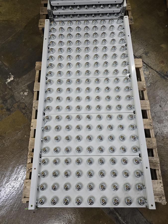 Used Hytrol Roller Ball Transfer Table Conveyor 30" x 60" (#567)
