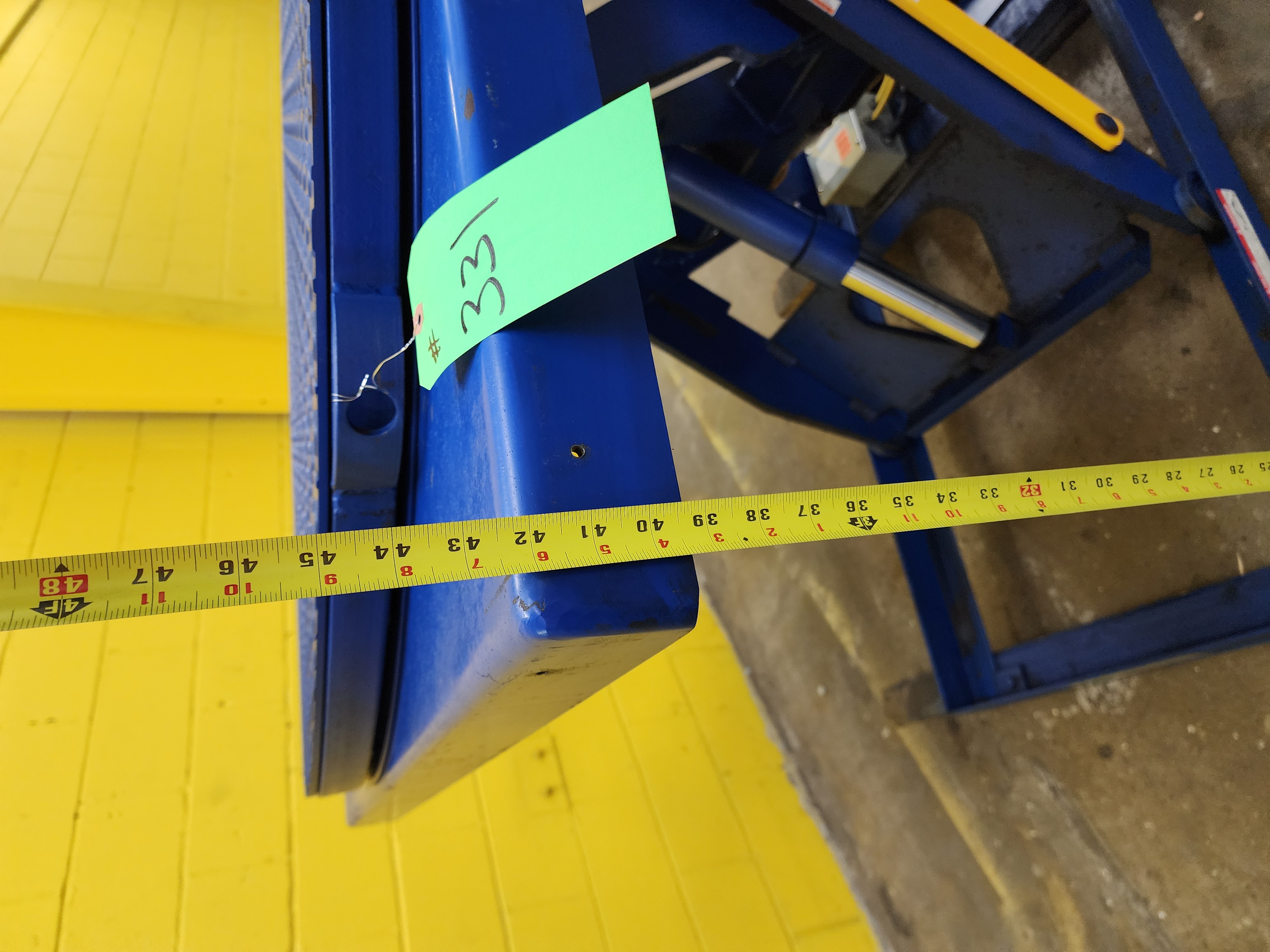 Used VESTIL Electric Scissor Lift Table Turntable (#331)