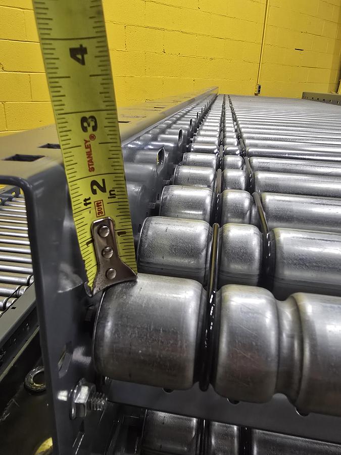 Used Intelligrated 28" x 48' MDR Zero Pressure Accumulation Conveyor (#608)