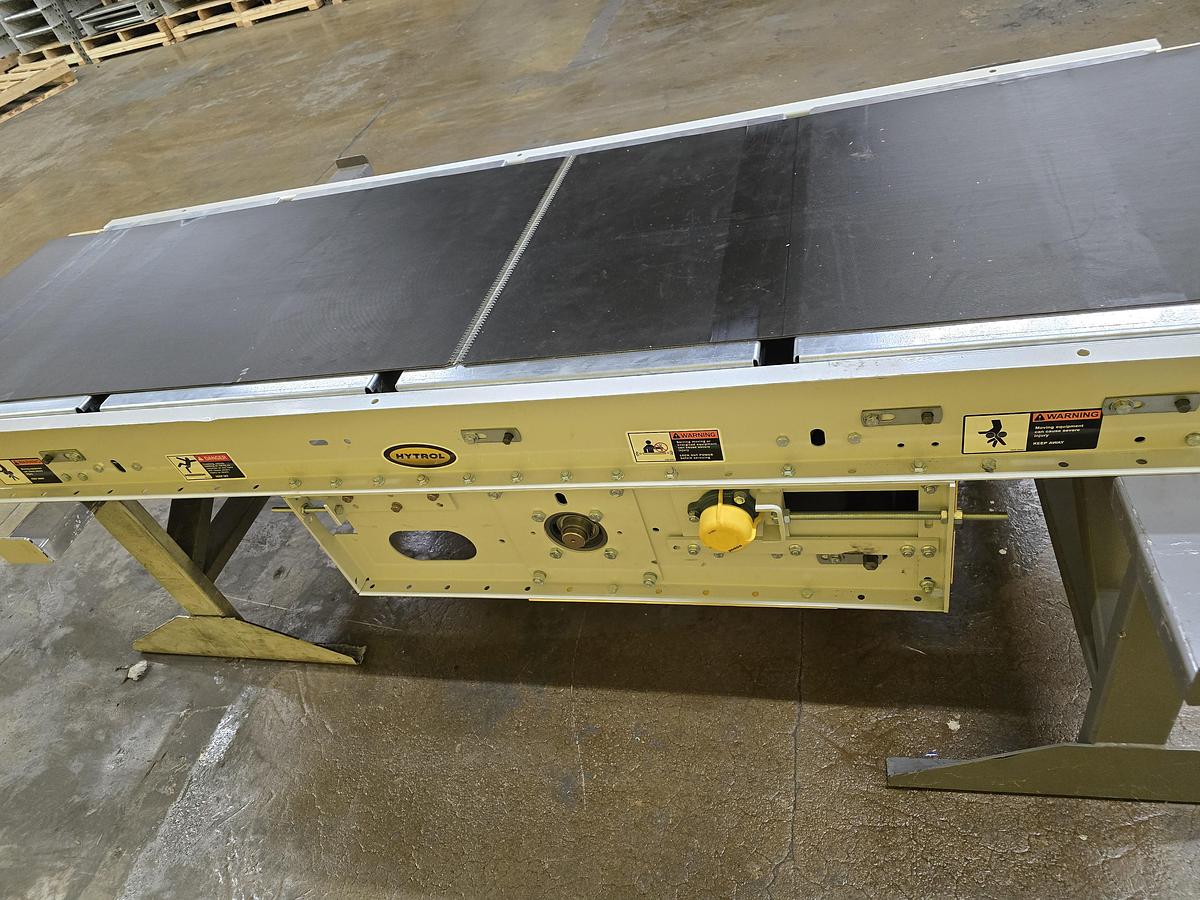 Used Hytrol Slider Bed Belt Conveyor 30" x 8' (#474)