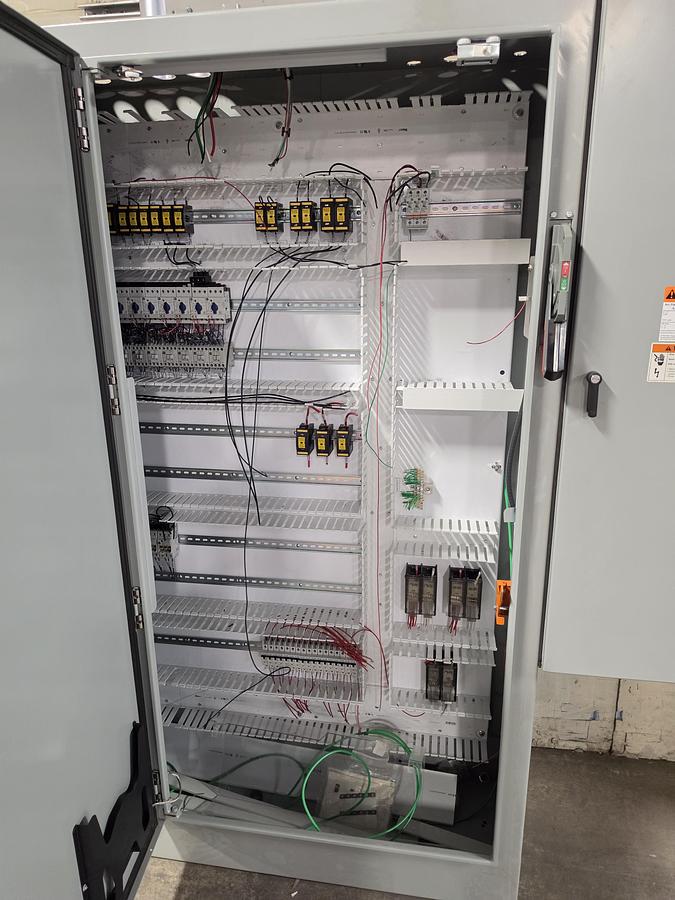 Used Hoffman 300 AMP 3 Door Electrical Panel (#716)