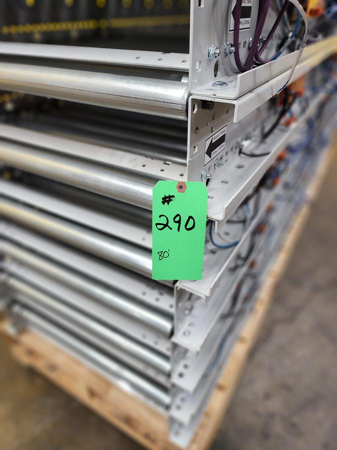 Used Intelligrated 33" x 40' MDR Zero Pressure Accumulation Conveyor (#290)