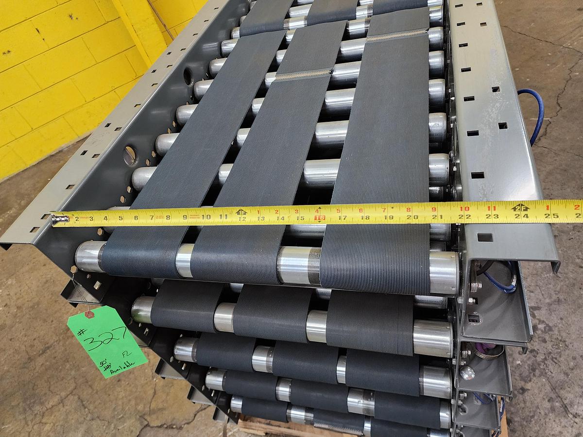 Used Intelligrated MDR Zero Pressure Accumulation Belted Zone Conveyor 22" x 10' (#327)