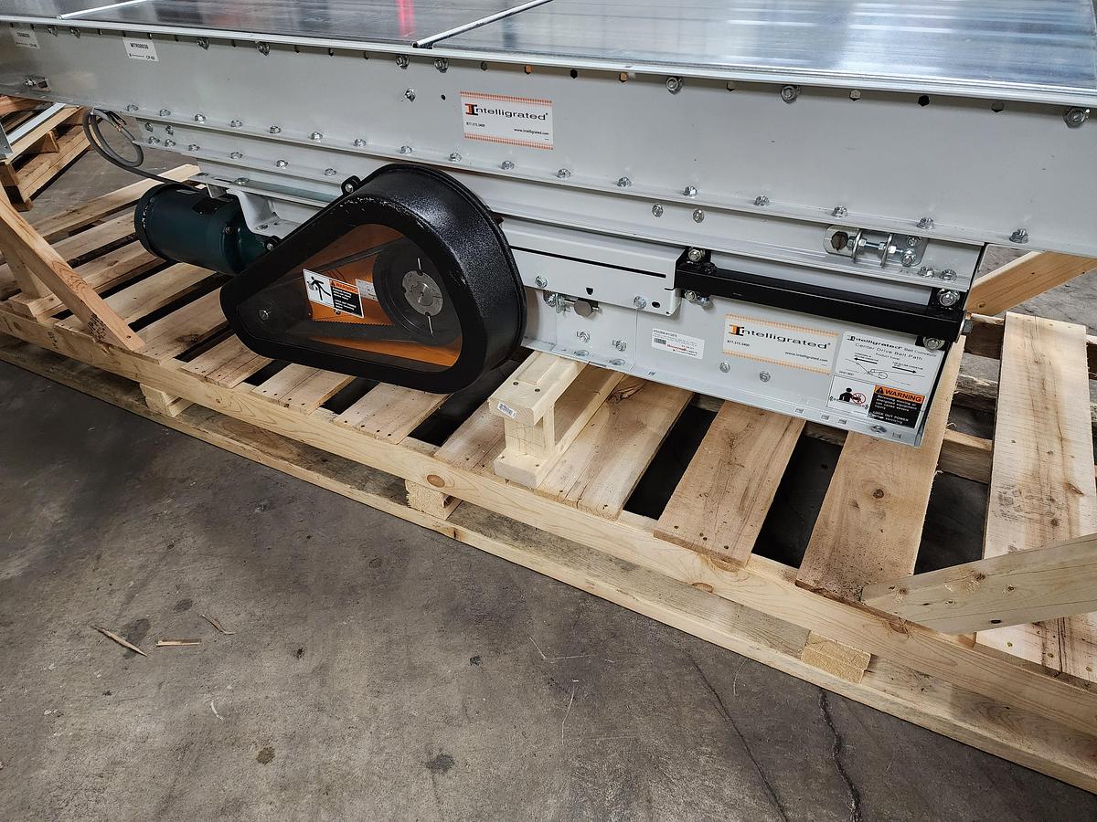 Used Intelligrated Slider Bed Belt Conveyor 30.5" x 39'4" (#345)