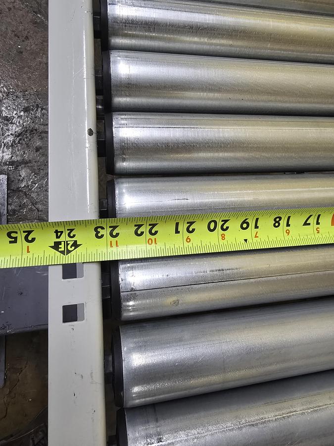 Used 2023 Intelligrated 24.5" x 15' Live Roller V-Belt Conveyor (#382)