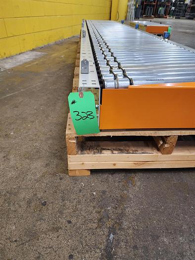 Used 2023 Intelligrated MDR Skewed Zero Pressure Accumulation Conveyor 28" x 10' (#323)
