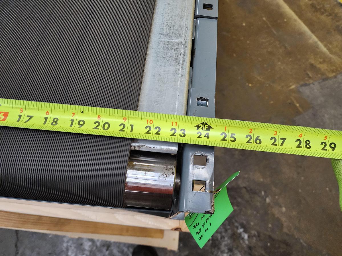 Used 2023 Intelligrated Roller Bed Belt Conveyor 24.5" x 7'6" (#508)