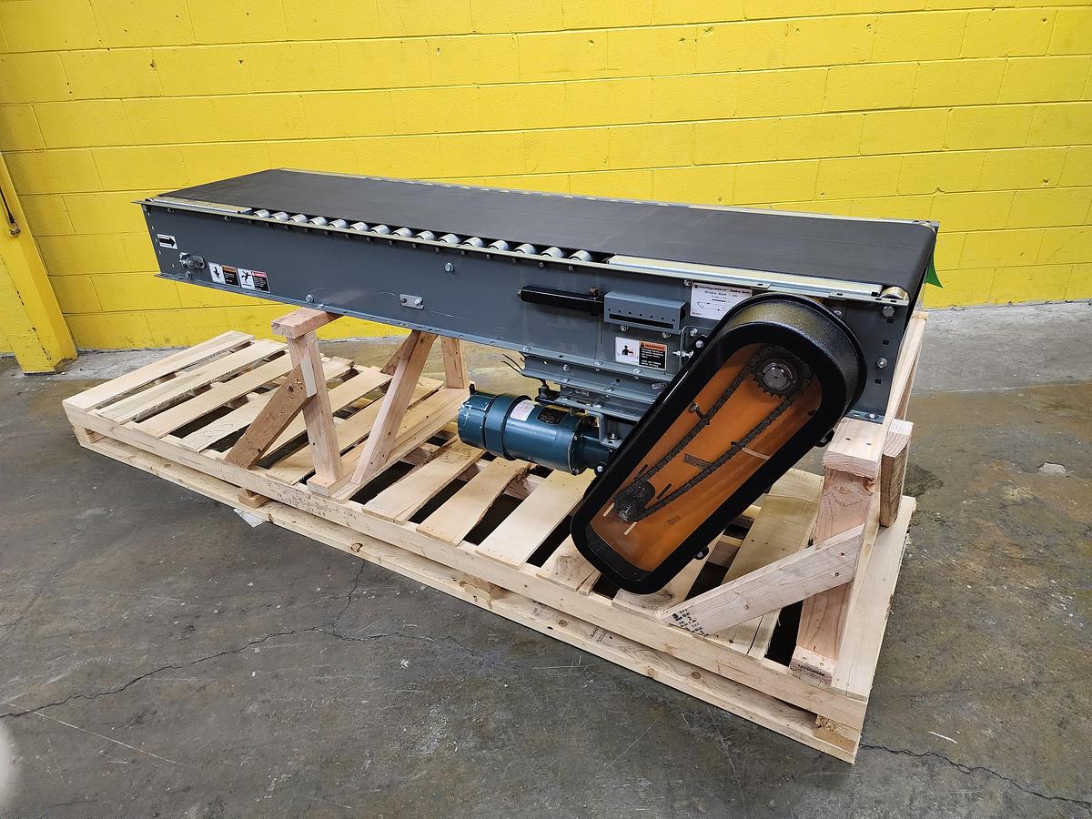 Used 2023 Intelligrated Roller Bed Belt Conveyor 24.5" x 7'6" (#508)
