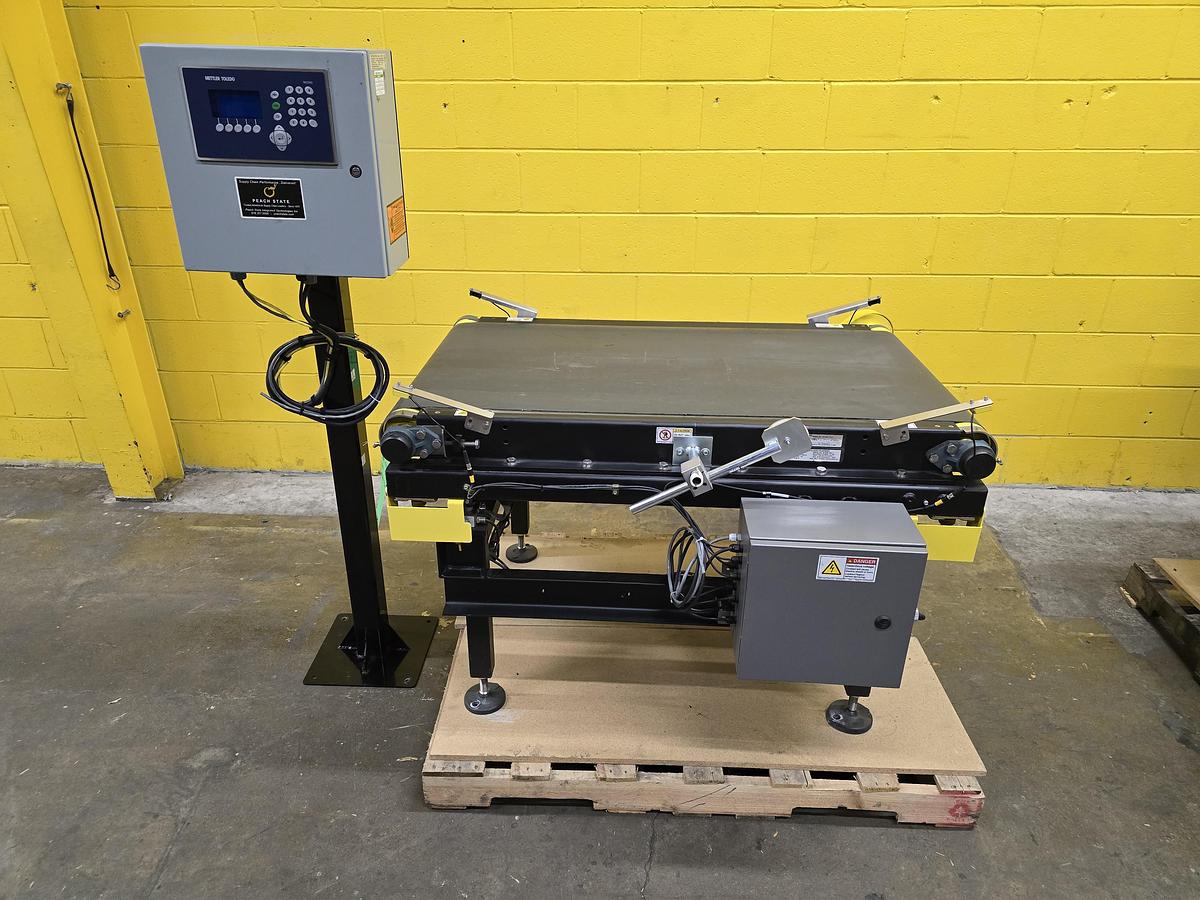Used Mettler Toledo Checkweigher HC-FL 2 Piece 132# Max Conveyor Scale (#94)
