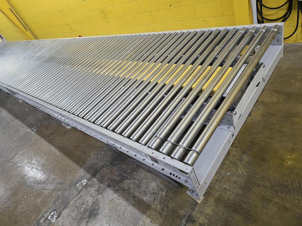 Used Hytrol ABLR Live Roller Conveyor 54" x 73' (#599)
