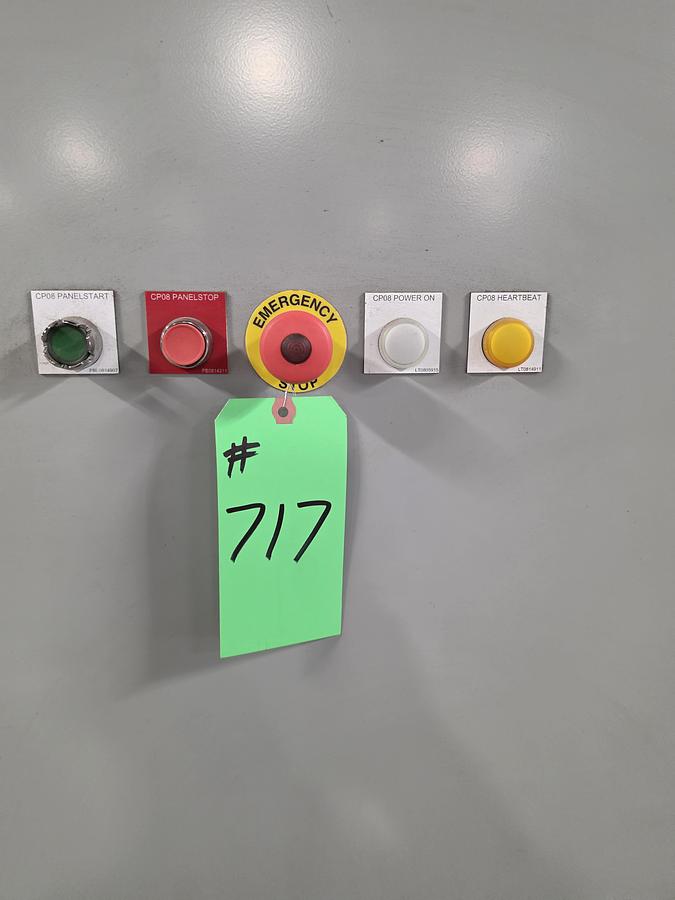 Used Hoffman Enclosures Inc. 300 AMP 2 Door Electrical Panel (#717)
