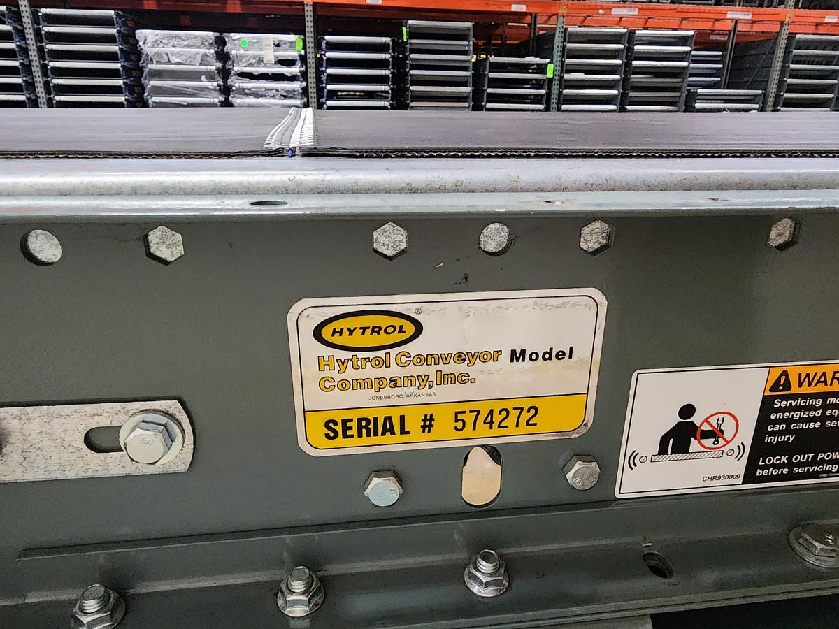 Used Hytrol Gapper Belt Conveyor 24" x 12' (#25)