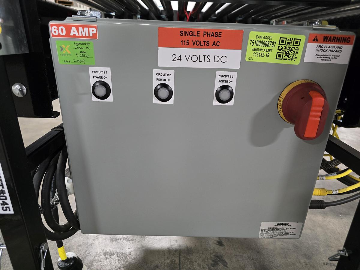 Used 2023 ConveyX Flexible Conveyor 30"x60' Zero pressure Accumulation FX14A30603A5ZV1 (#534)