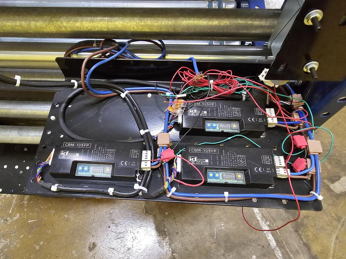 Used MHS Itoh Denki 34" MDR Lift Gate Live Roller Conveyor (#270)