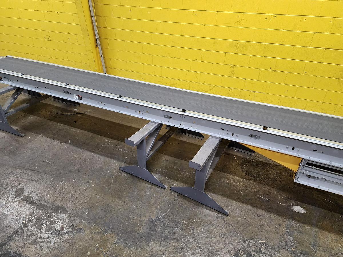 Used Hytrol Slider Bed Belt Conveyor 24" x 66' (#634)