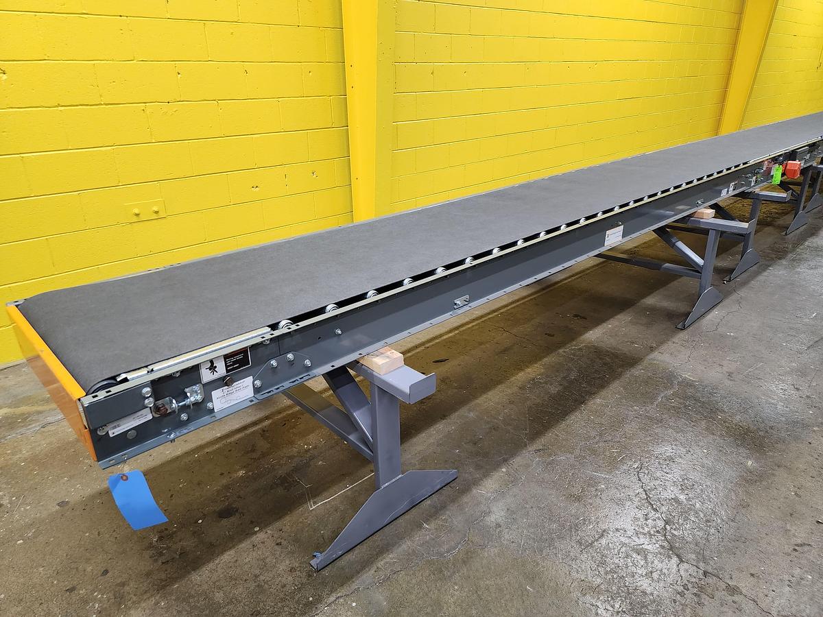 Intelligrated Slider Bed Belt Conveyor 30.5" x 93' NEW (#40)