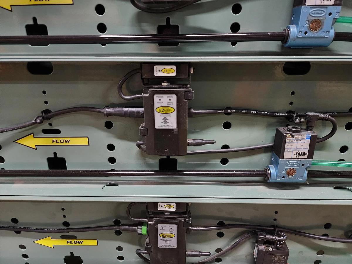 Used Hytrol ABEZ Zero Pressure Accumulation Roller Conveyor 24" x 45' (#203)