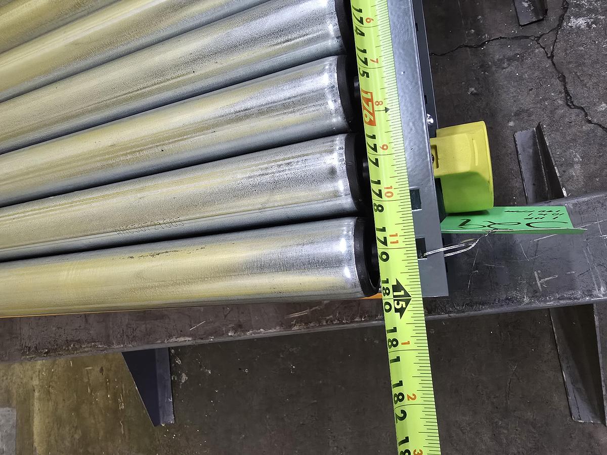2018 Intelligrated 30.5"w x 15' Live Roller V-Belt Conveyor (529)