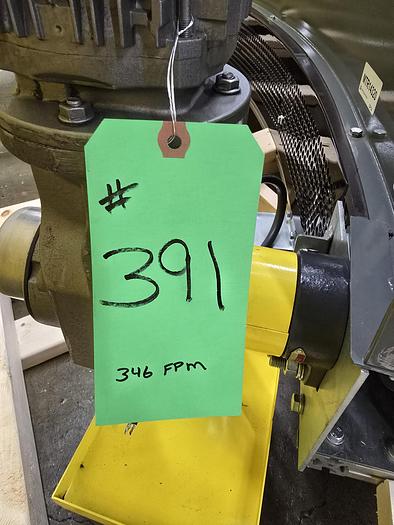 Used Transnorm 90 Degree Belted Curve Conveyor TS1500/140 V2 27" Belt, 97" IR (#391)