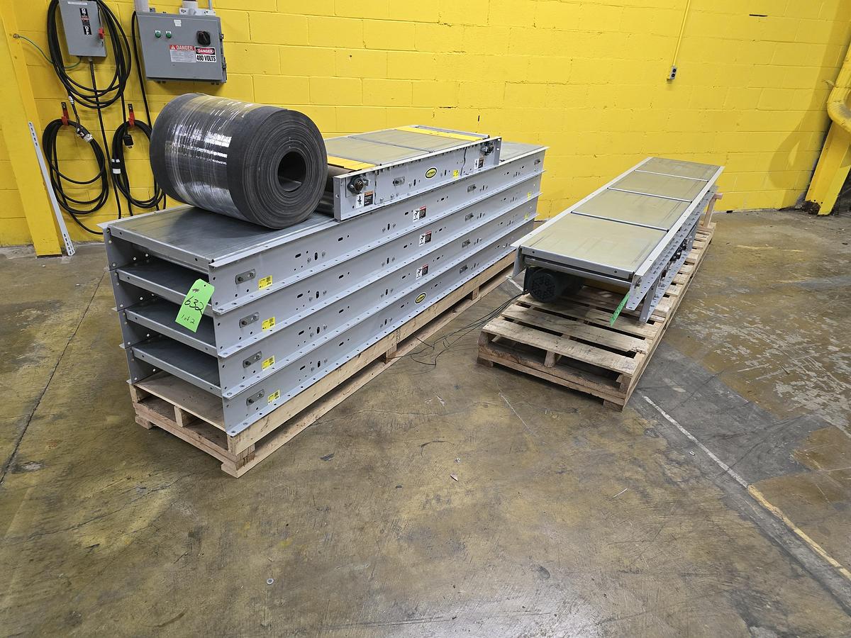 Used Hytrol Slider Bed Belt Conveyor 24" x 55' (#632)