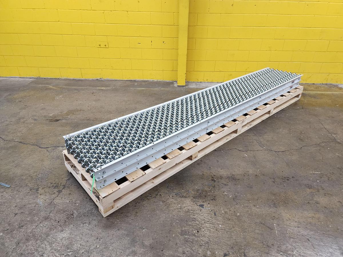 Used 2023 Intelligrated Gravity Skate Wheel Conveyor 24.5" x 24' (#375)