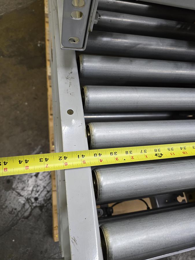 Used Hytrol ABEZ Zero Pressure Accumulation Roller Conveyor 42" x 99' (#584)