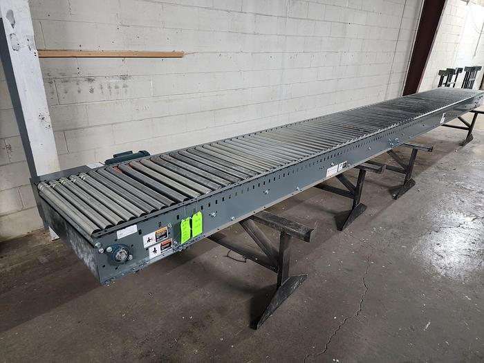 2018 Intelligrated 36.5"w x 24' Live Roller Roller Conveyor (15)