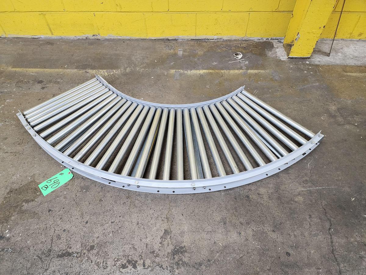 Used Hytrol 90 Degree Gravity Conveyor 22" (#690B)