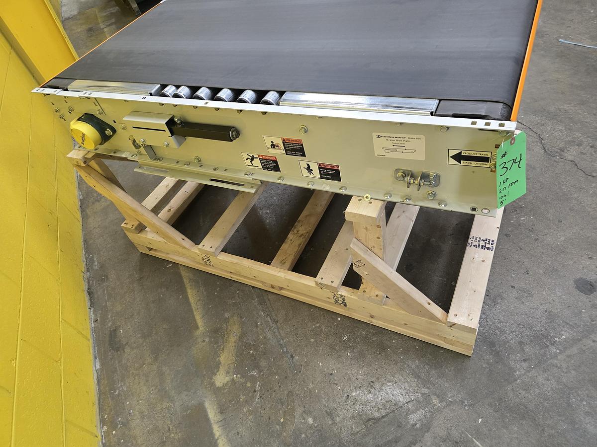 Used 2023 Intelligrated Roller Bed Belt Conveyor 30.5" x 5' (#374)