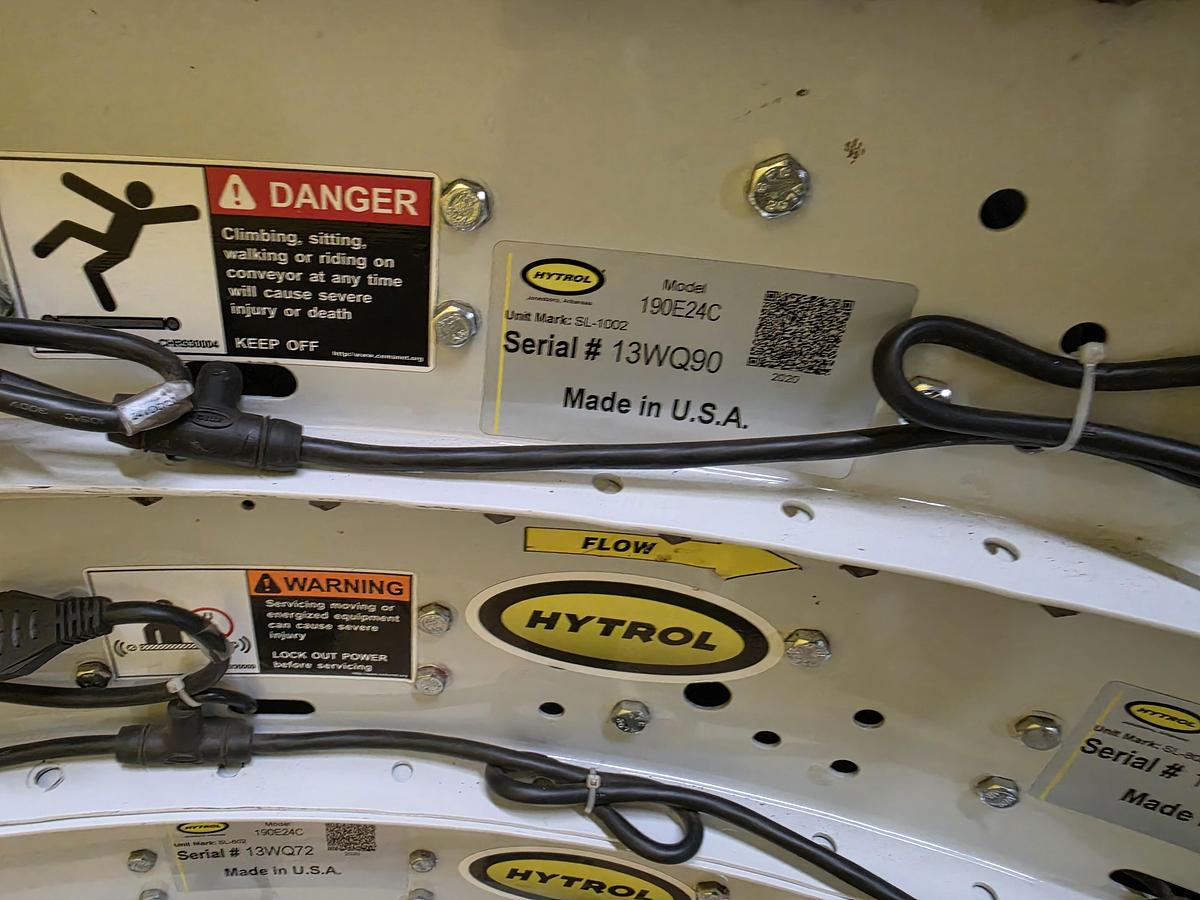 Used 2020 Hytrol PROSORT MRT 30" X 100' Narrow Belt Sortation Conveyor with 7 Diverts & Spurs (#660)