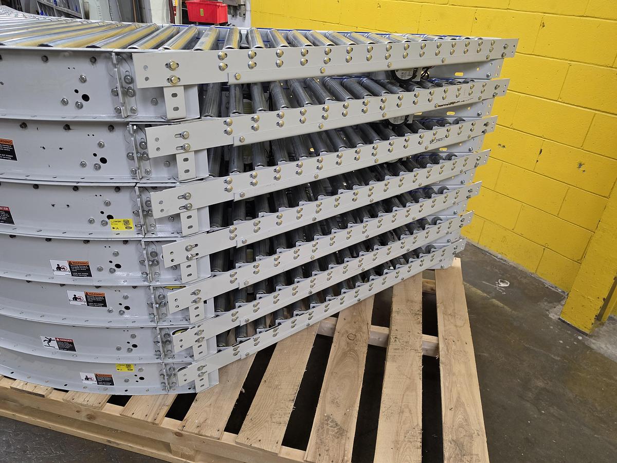 Used 2020 Hytrol PROSORT MRT 30" X 100' Narrow Belt Sortation Conveyor with 7 Diverts & Spurs (#660)