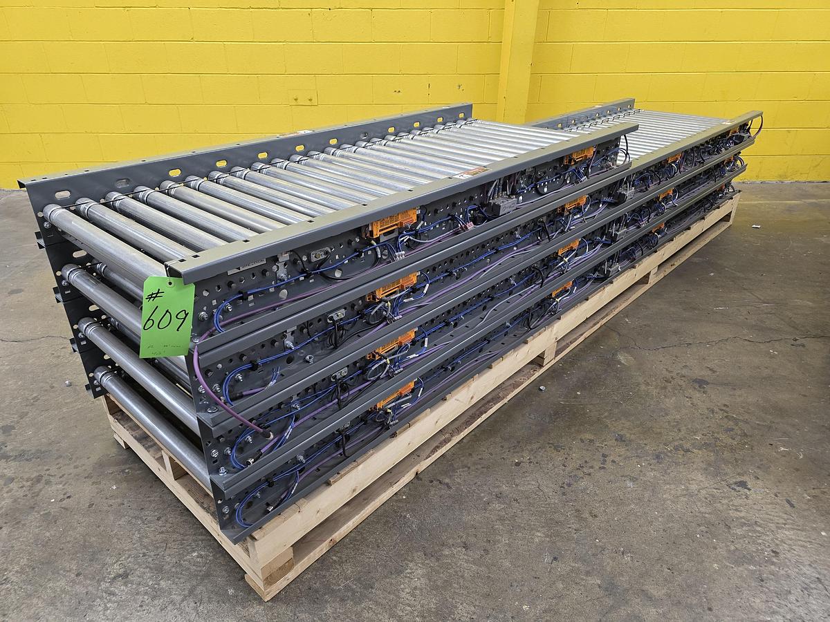 Used Intelligrated 28" x 42' MDR Zero Pressure Accumulation Conveyor (#609)