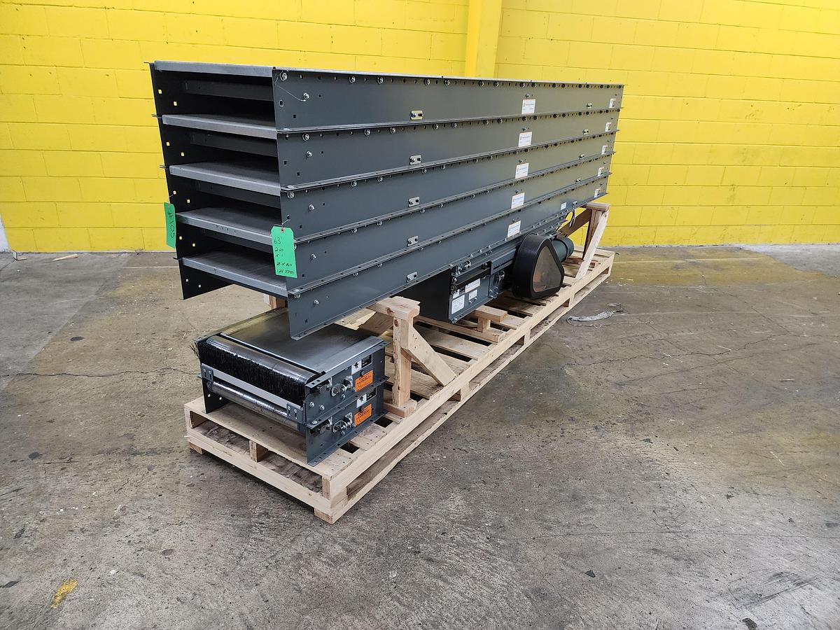 Used Intelligrated Slider Bed Belt Conveyor 24.5" x 63' (#105)