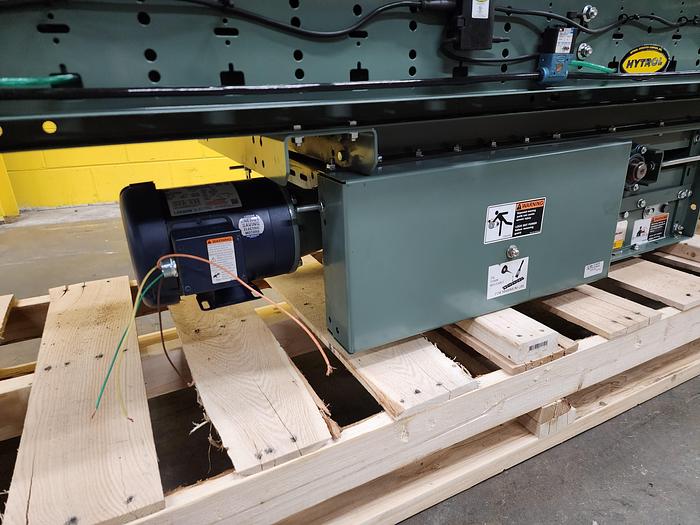 Used Hytrol ABEZ Zero Pressure Accumulation Roller Conveyor 24" x 25' (#194)