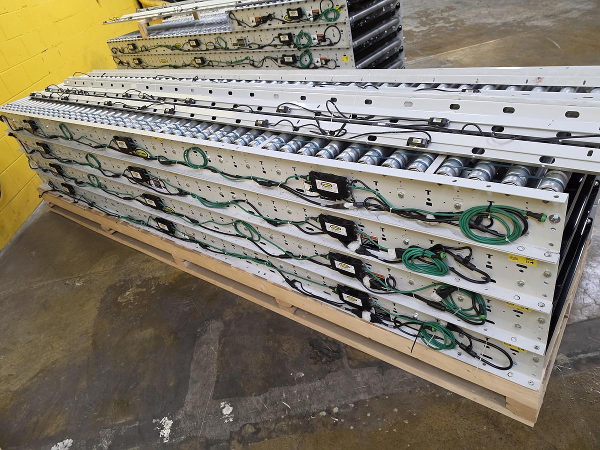 Used Hytrol 190E24EZ E24 Zero Pressure Roller Conveyor 30" x 20' (#679)
