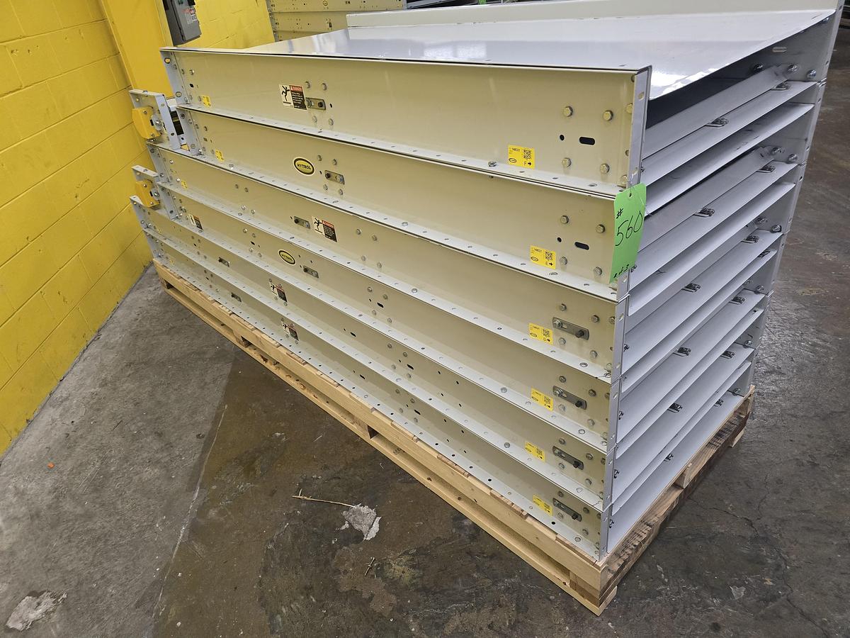 Used 2022 Hytrol TH Trash Line Belt Conveyor 34" x 125' (#560)