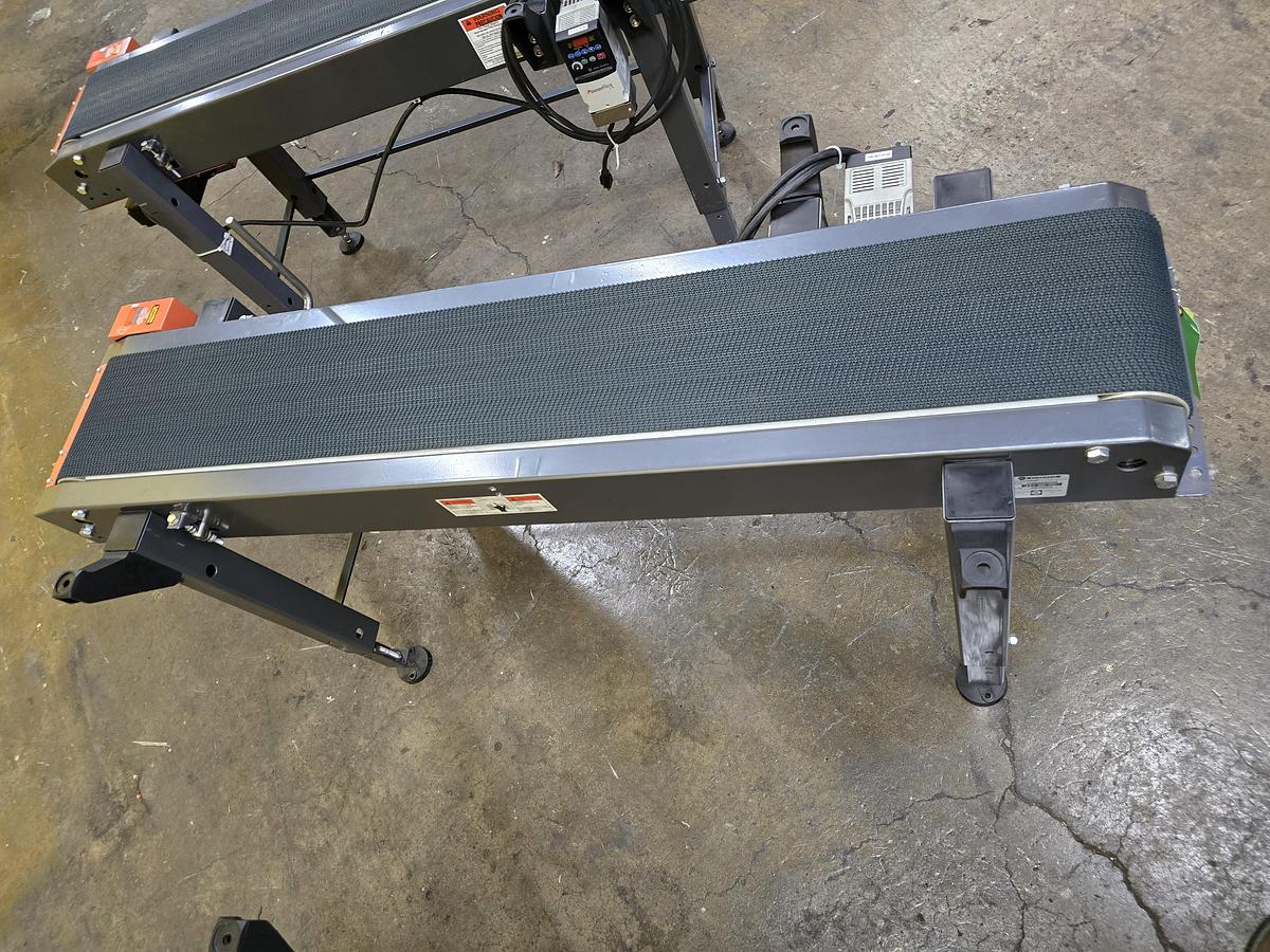 Used Signode Slider Bed Belt Conveyor 12" x 5' (#541)