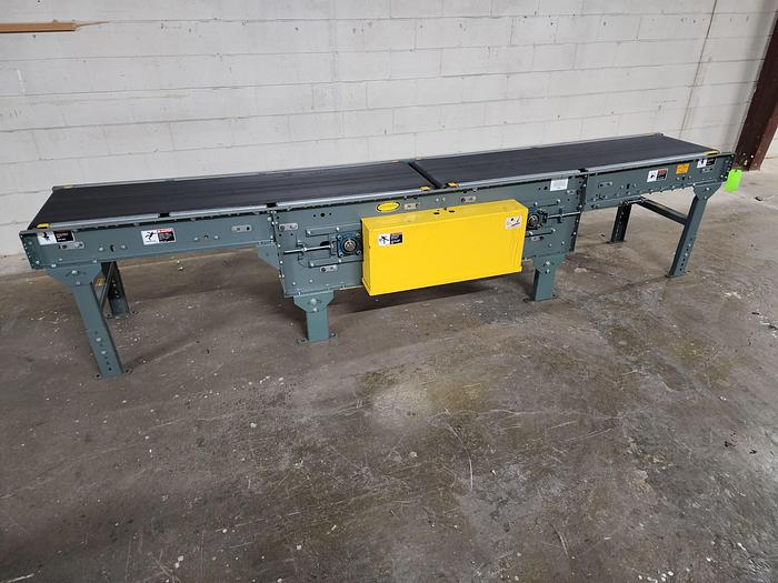 Used Hytrol Gapper Belt Conveyor 24" x 12' (#28)