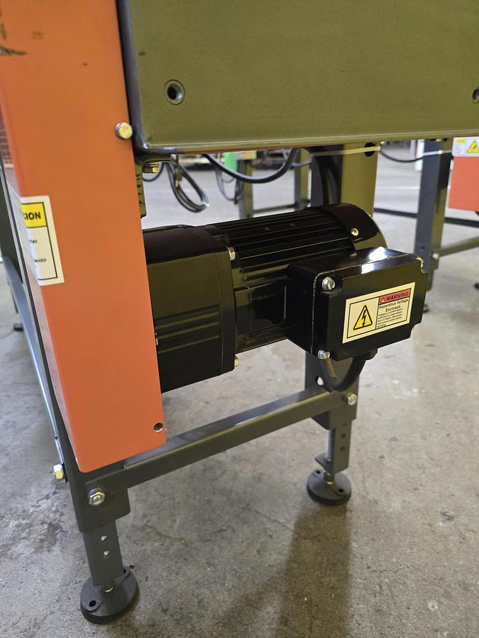 Used Signode Slider Bed Belt Conveyor 12" x 5' (#540)