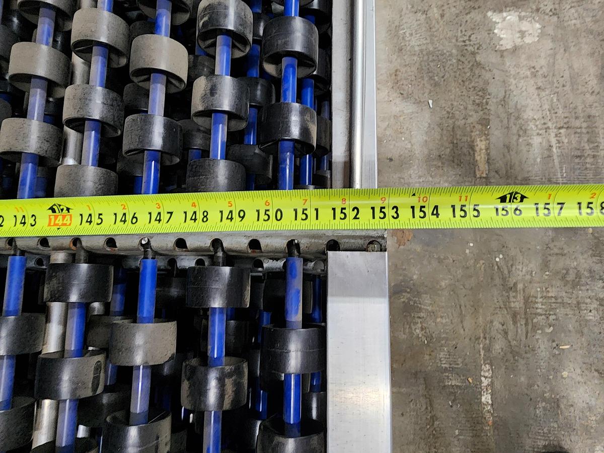 Used Span Track Carton Flow Conveyor 9.5" x 72" Lot of 4