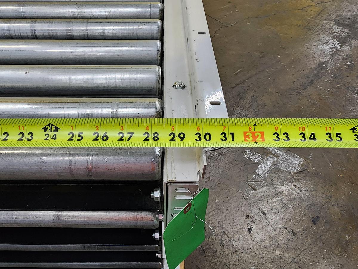 Used Hytrol 190E24EZ E24 Zero Pressure Roller Conveyor 30" x 40' (#676)
