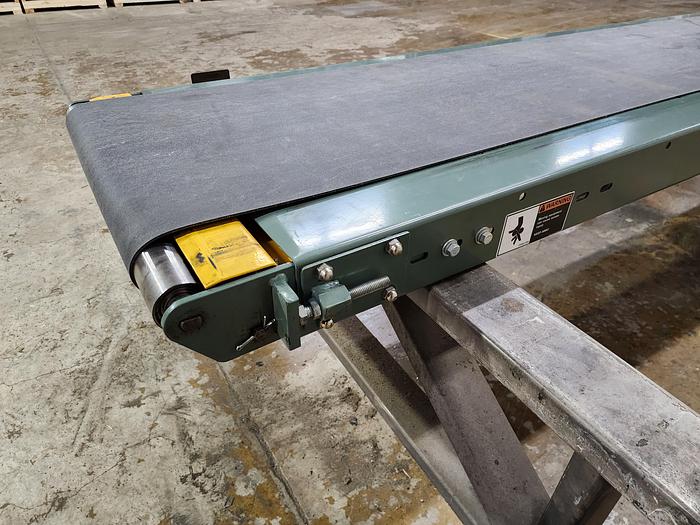 Used Hytrol Model TA Slider Bed Belt Conveyor 24" x 48' 11" (#32)