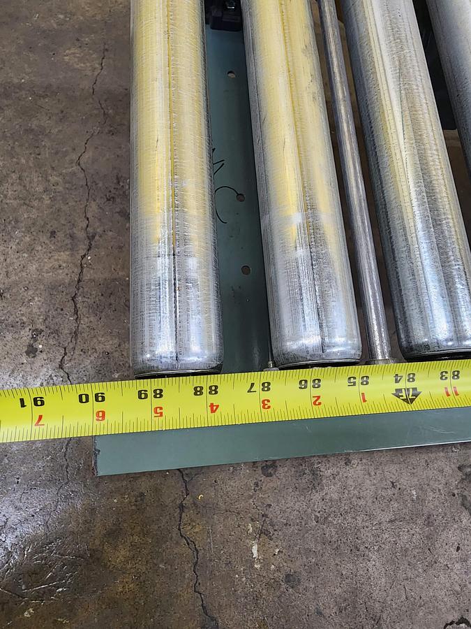 Used Hytrol 70 Degree Live Roller Curve Conveyor 30" (#33)