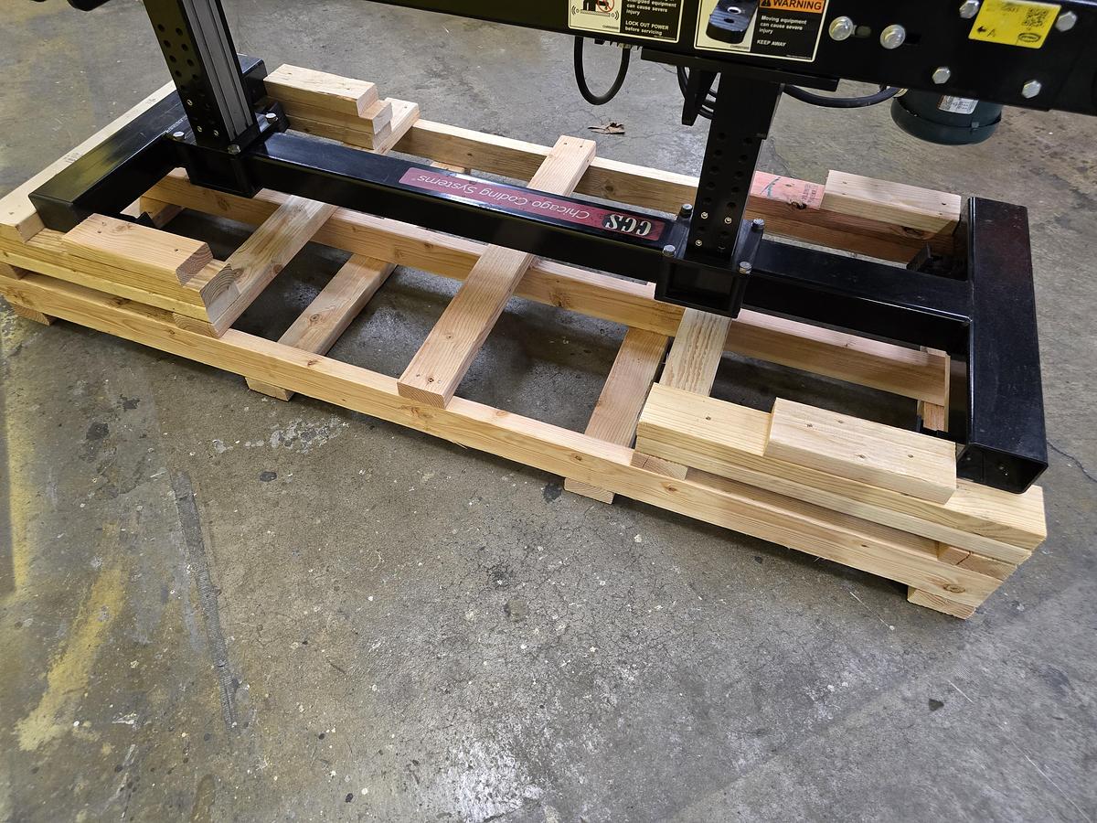 Used Hytrol TA Slider Bed Belt Conveyor 20" x 6' (#532)