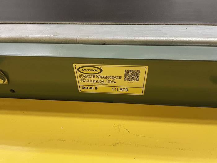 Used Hytrol GAPPER Slider Bed Belt Conveyor 42" x 12' (#153)