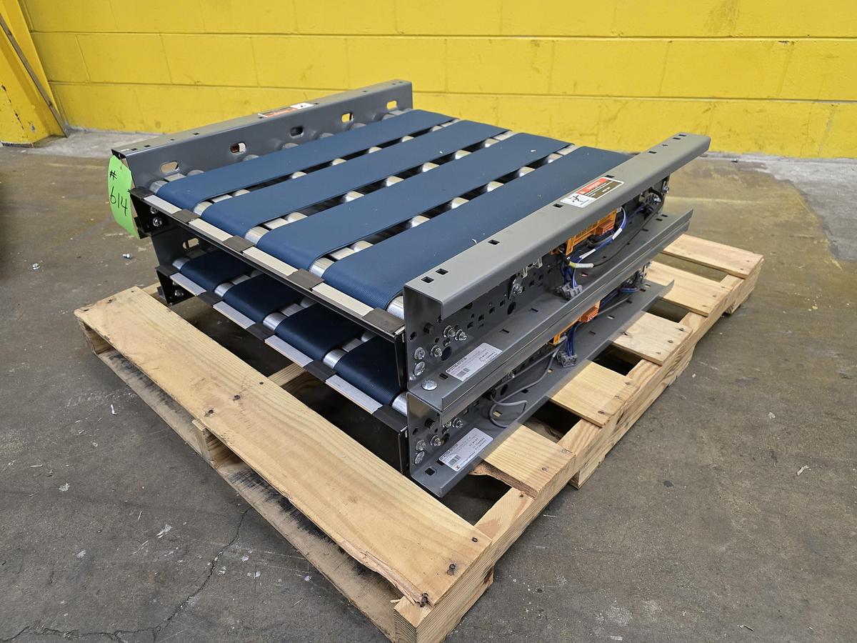 Used Intelligrated 28" x 30" MDR Belted Zero Pressure Accumulation Conveyor (#614)
