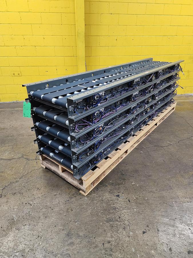 Used Intelligrated MDR Zero Pressure Accumulation Belted Zone Conveyor 22" x 10' (#327)